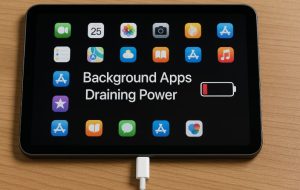 10. Background Apps Draining Power