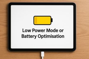 11. Low Power Mode or Battery Optimisation