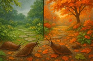 How Seasonal Changes Influence Slug Activity