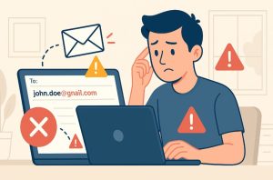 Incorrect Email Address Entered