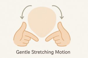 Massage In A U-Shaped Motion