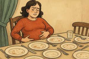 Overeating or Eating Too Quickly