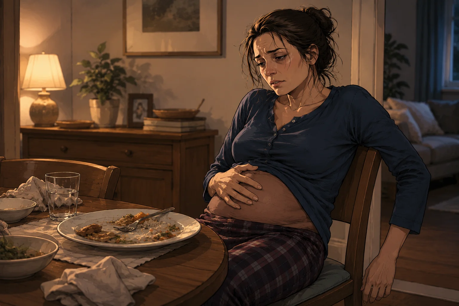 Overeating or Eating Too Quickly