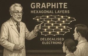 What Makes Graphite Able to Conduct Electricity Despite Being a Non-Metal?