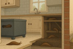 Where Do Slugs Hide Inside the House During the Day