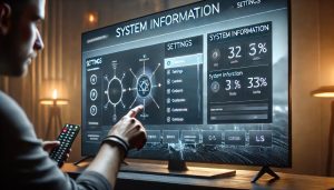 Where to Find System Information for Your Smart TV or Console