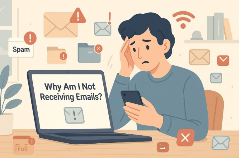 Why Am I Not Receiving Emails? | 15 Common Causes and Fixes