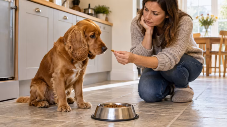 Why Is My Dog Not Eating His Food but Will Eat Treats