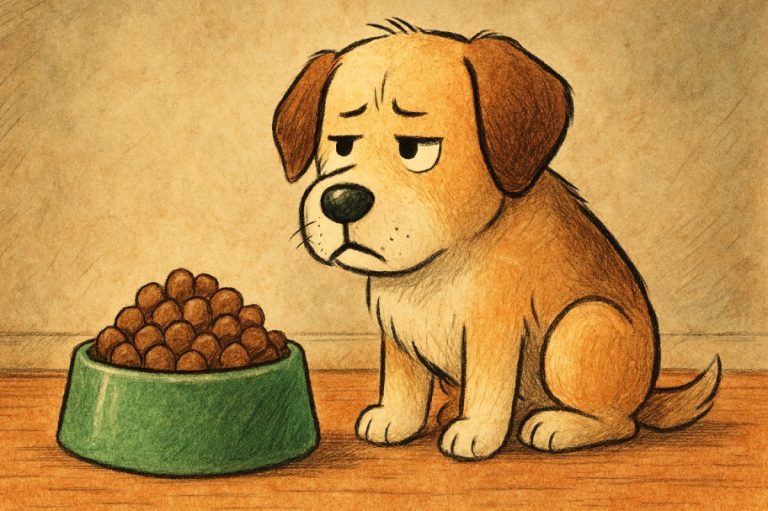 Why is My Dog Not Eating His Food but Will Eat Treats?