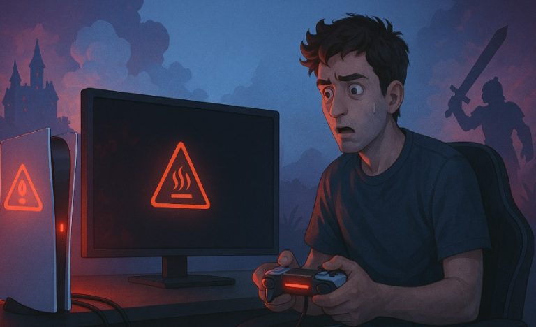why is my ps5 turning off by itself while playing games