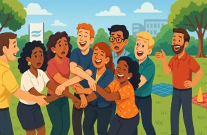 10. Human Knot