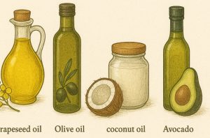 Comparing Rapeseed Oil with Other Cooking Oils