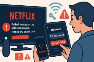 Netflix Error 40102: Failed Playback Due to Network Issues