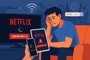 Netflix Error NW-2-5: Internet Connection Problems