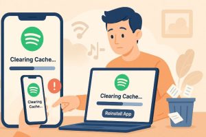 When Should You Clear Cache or Reinstall the Spotify App?