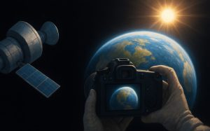 Why Don't Stars Appear in Photos Taken From Space