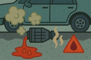 transmission fluid leak