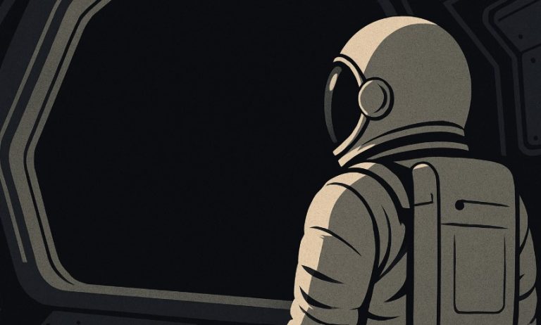 why can't you see stars in space