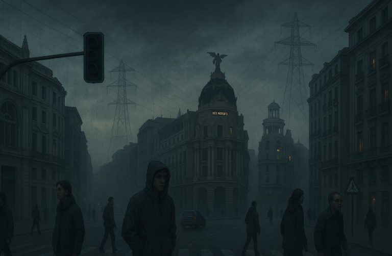 why is the power out in spain