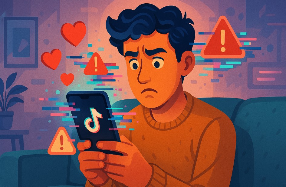 why is tiktok not letting me like videos