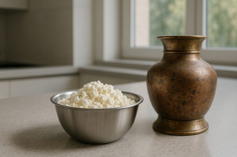 Why Should Curd and Sour Substances Not Be Kept in Brass and Copper Vessels