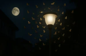 Are Moths Actually Mistaking Artificial Lights for the Moon