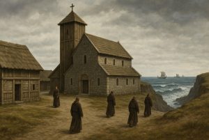 Why Did the Vikings Initially Choose to Raid Monasteries