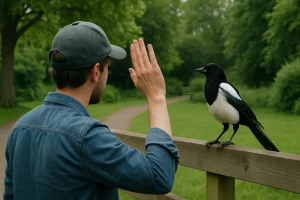 Why Do People Salute a Magpie for Luck