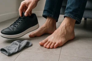 Excessive Sweating and Poor Footwear