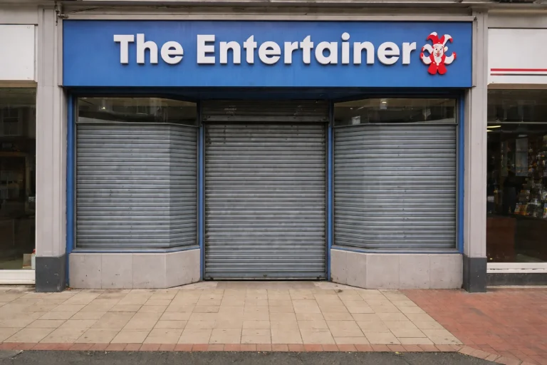 UK Toy Chain Entertainer Store Closure